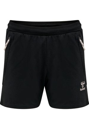 HMLMOVE GRID COT - Sports shorts - black
