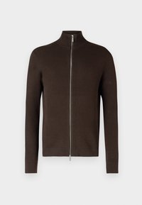 SLHDANE STRUCTURE FULL ZIP - Gilet - demitasse