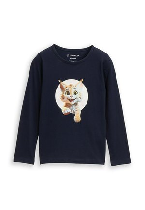 MIT FOTOPRINT - Longsleeve - sky captain blue