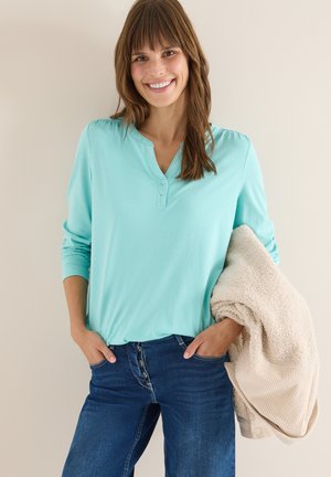 LOOK - Top s dlouhým rukávem - blau