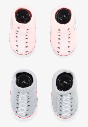 CHUCK BOOTIE UNISEX 2 PACK - Socks - storm/pink