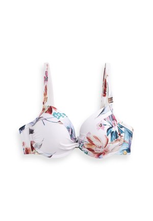 SHAPING PADDED WIRED STANDARD - Bikini felső - white floral