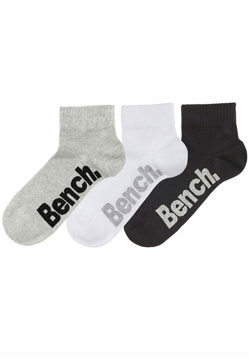 Bench 3 PACK - Socken - schwarz weiß grau/schwarz - Zalando.ch