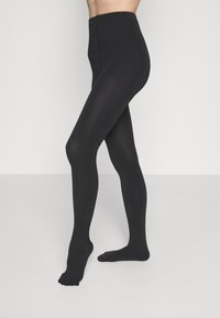 Lindex TIGHTS BRUSHED INSIDE - Tights - black