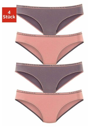 LASCANA 4 PACK - Slip - taupe/rosé