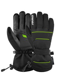Reusch CROSBY R-TEX XT - Fingerhandschuh - black neon green