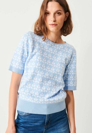 BESS  - T-shirts print - light blue