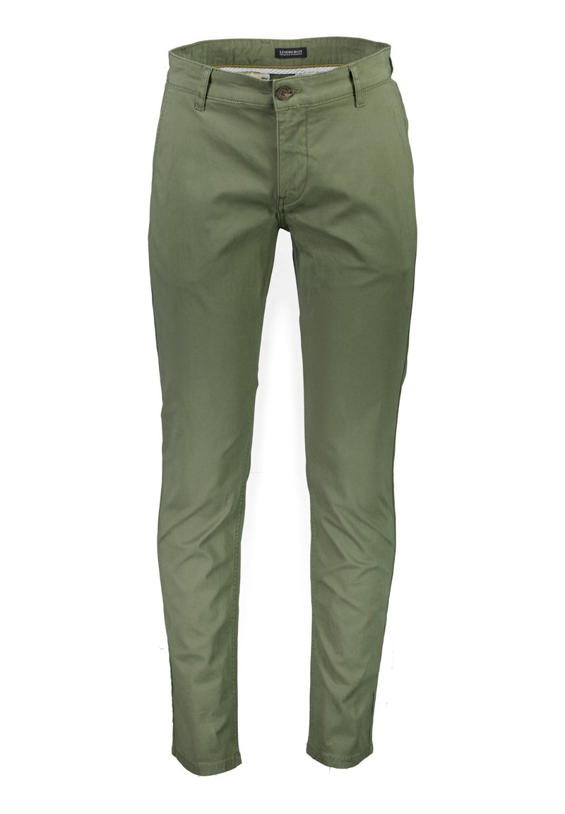 lindbergh Chino olijfgroen