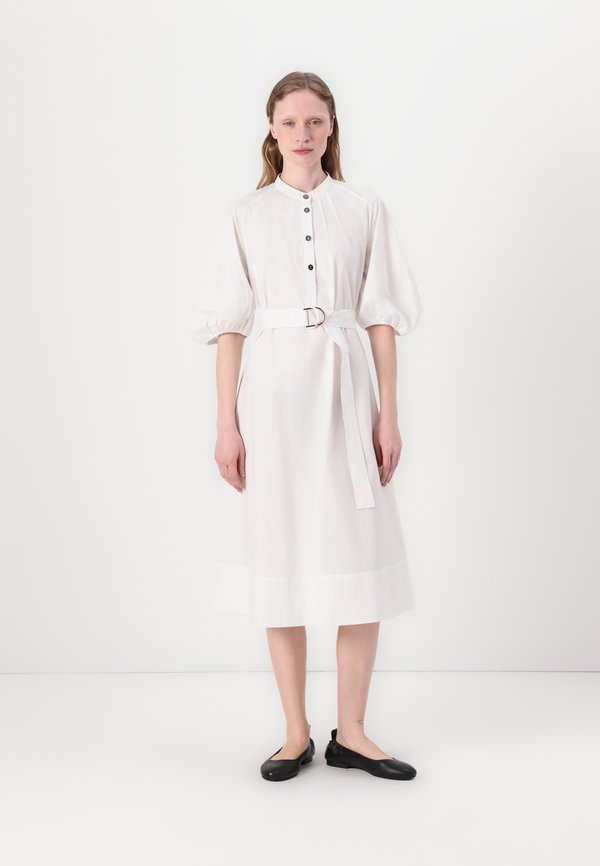 ABITO MANICA A SBUFFO BIANCO - Shirt dress