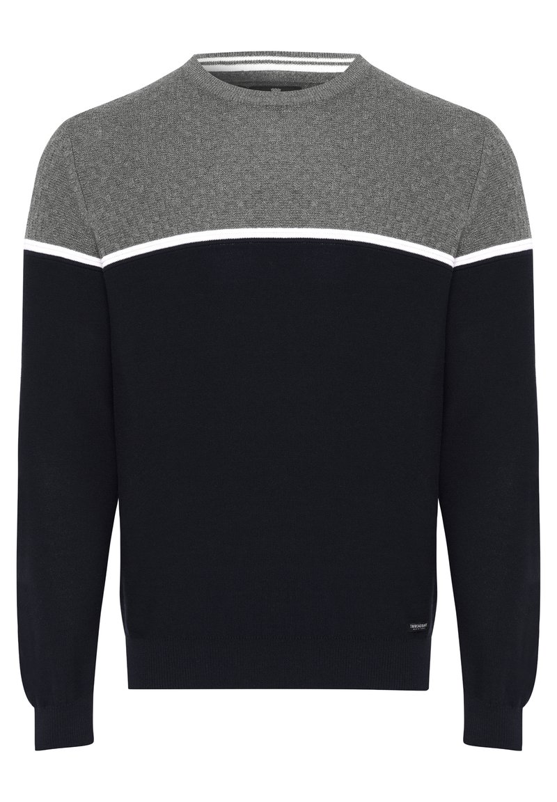 Herren Strickjacken | Threadbare Strickpullover navy mix/blau - WY93151 Herren Strickjacken | Threadbare Strickpullover navy mix/blau - WY93151