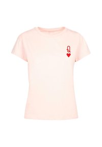 HUGS LOVE - QUEEN OF HEARTS BOX - T-shirts print - pink