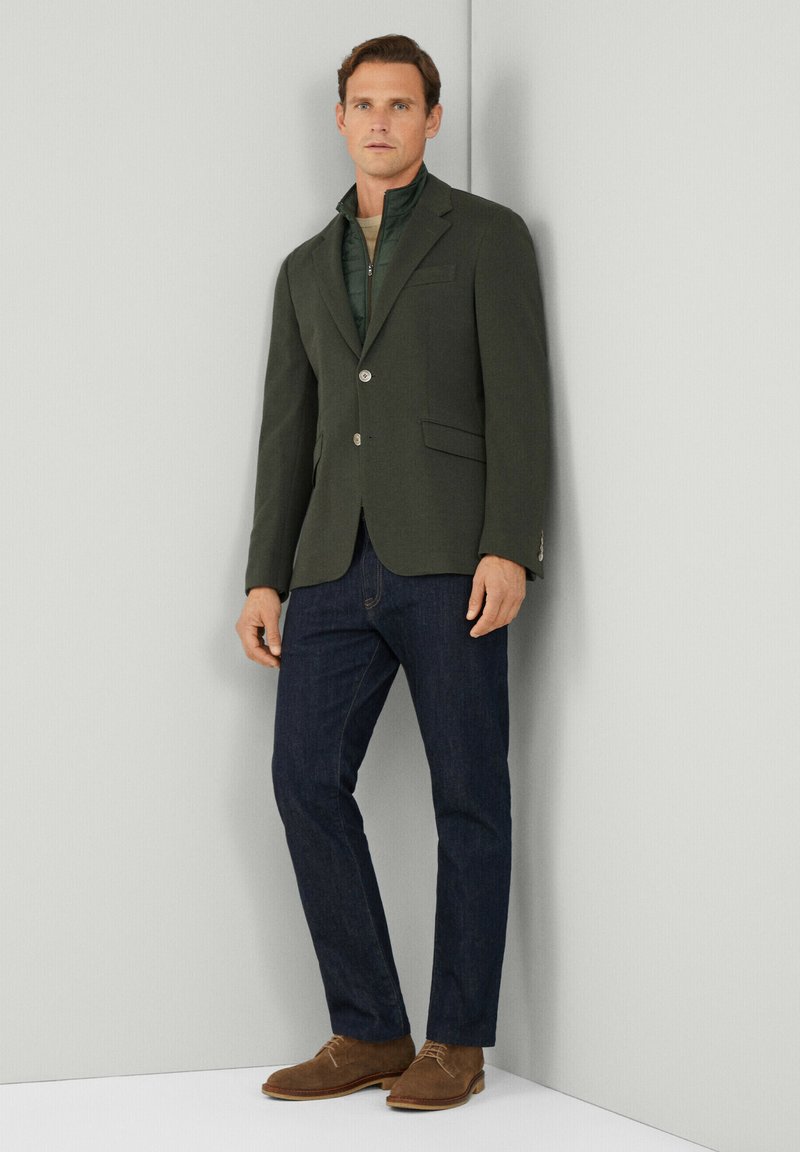Hackett London Blazer donkergroen