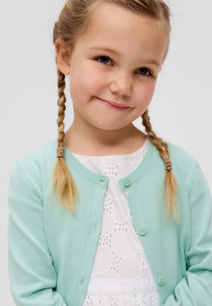 s.Oliver MIT BÜNDCHEN - Vest - ozeangrün