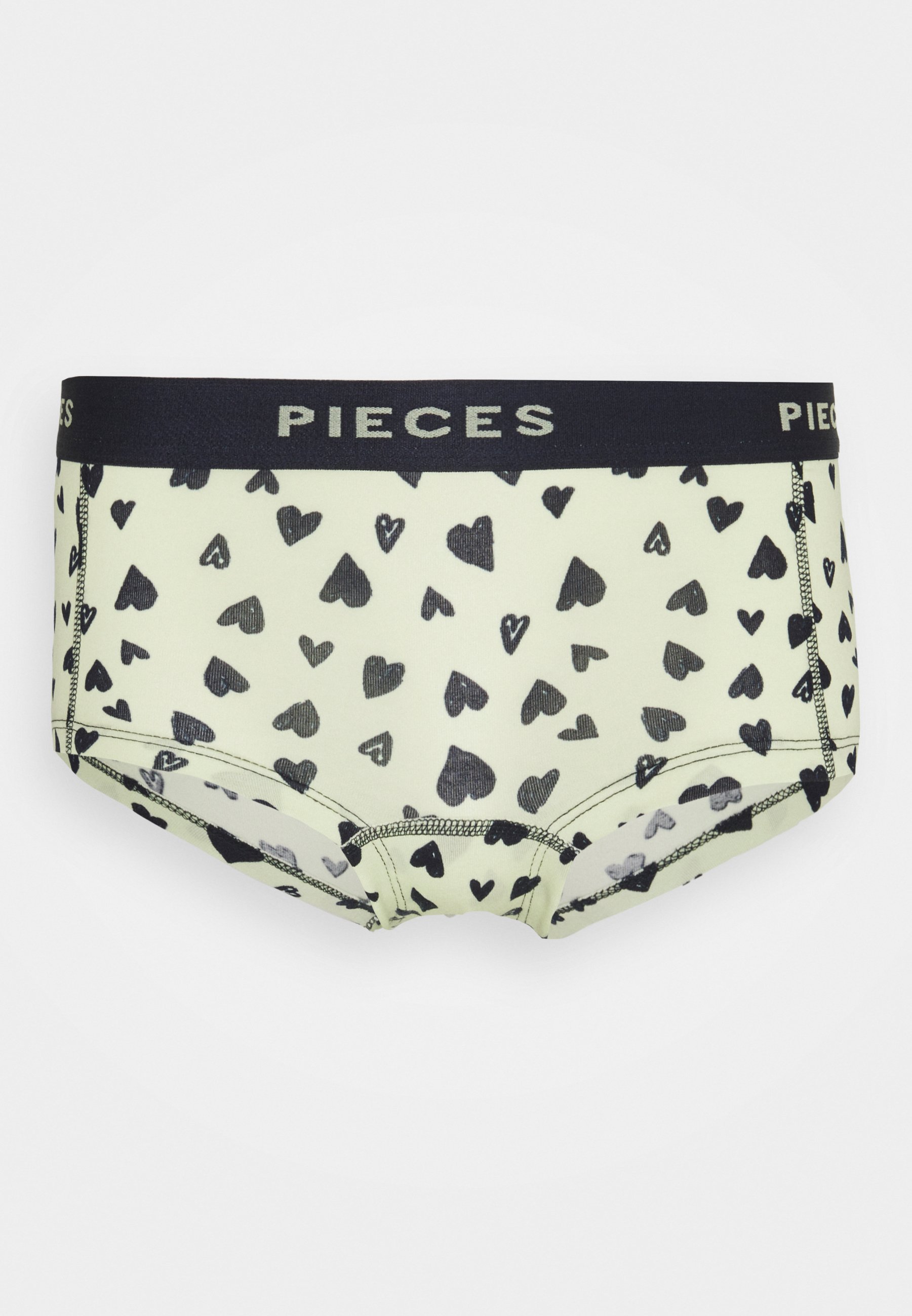 Pieces PCLOGO LADY HEART 4 PACK - Onderbroeken - orchid bloom/Geel -  Zalando.nl