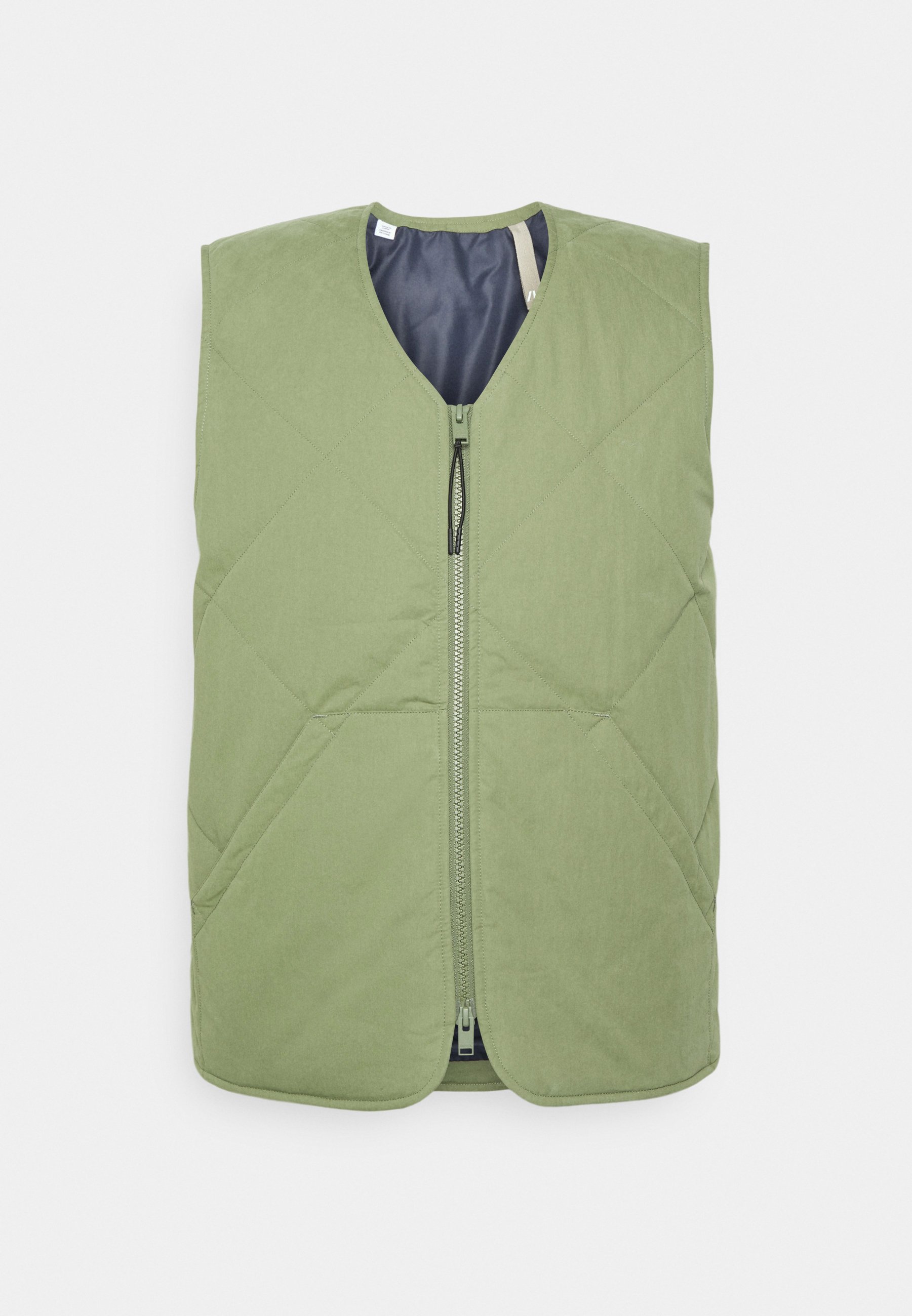 Selected Homme SLHBORDEN QUILTED GILET - Bodywarmer - olivine/olijfgroen -  Zalando.nl