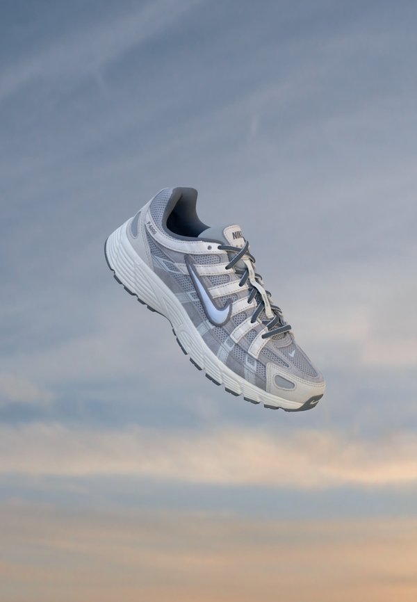 P 6000 PRM UNISEX - Sneakers low - light smoke grey/football grey/smoke grey/light bone/sail