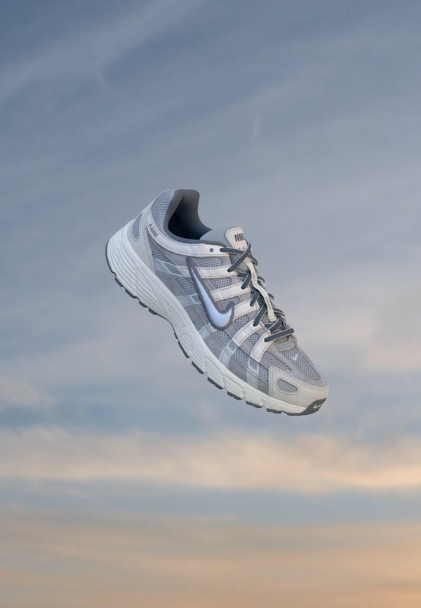 P 6000 PRM UNISEX - Sneakers low - light smoke grey/football grey/smoke grey/light bone/sail
