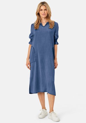 NYDELANA - Jeanskleid - denim blue