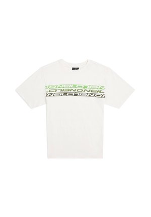 STRIPE - T-shirt med print - snow white