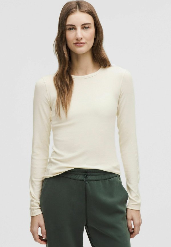 HOLD TIGHT LONG SLEEVE - Langarmshirt - light ivory