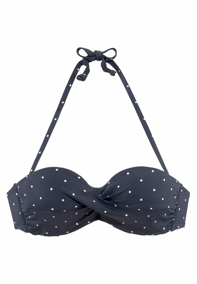 Damen Bikinis | LASCANA Bikini-Top marine-gepunktet/blau - GM35160 Damen Bikinis | LASCANA Bikini-Top marine-gepunktet/blau - GM35160