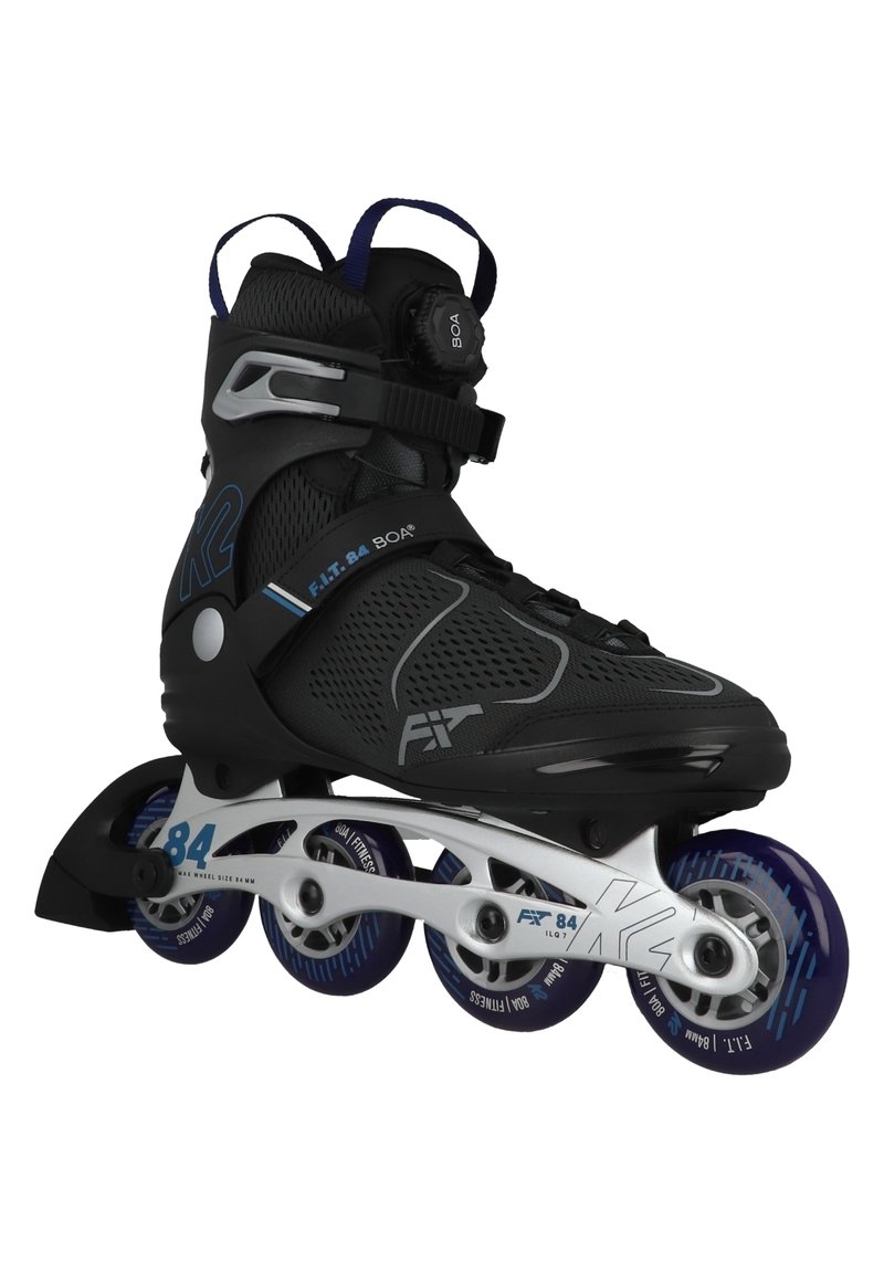 K2 FIT 84 BOA Inlineskates grey blue/blau Zalando.ch
