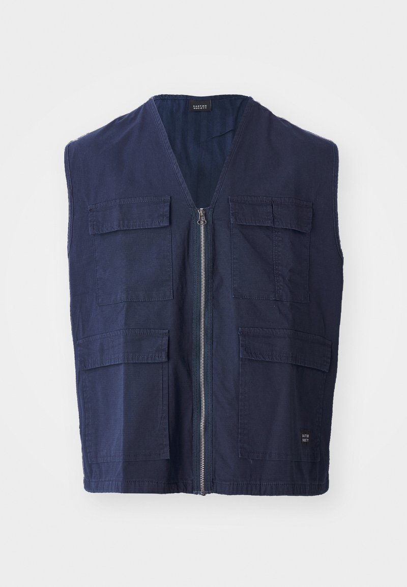 Kaotiko Bodywarmer donkerblauw