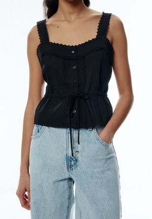Bluse - black