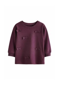 Next APPLIQUÉ BOW - REGULAR FIT - Langærmet T-shirt - purple