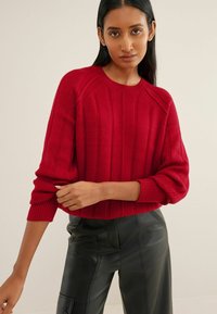 Next CREW NECK  - Pulóver - red