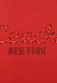 COACH SCRIPT SNAKE PRINTED - Fulardi - dark red