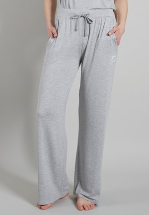 Pantaloni del pigiama - grau mittel melange