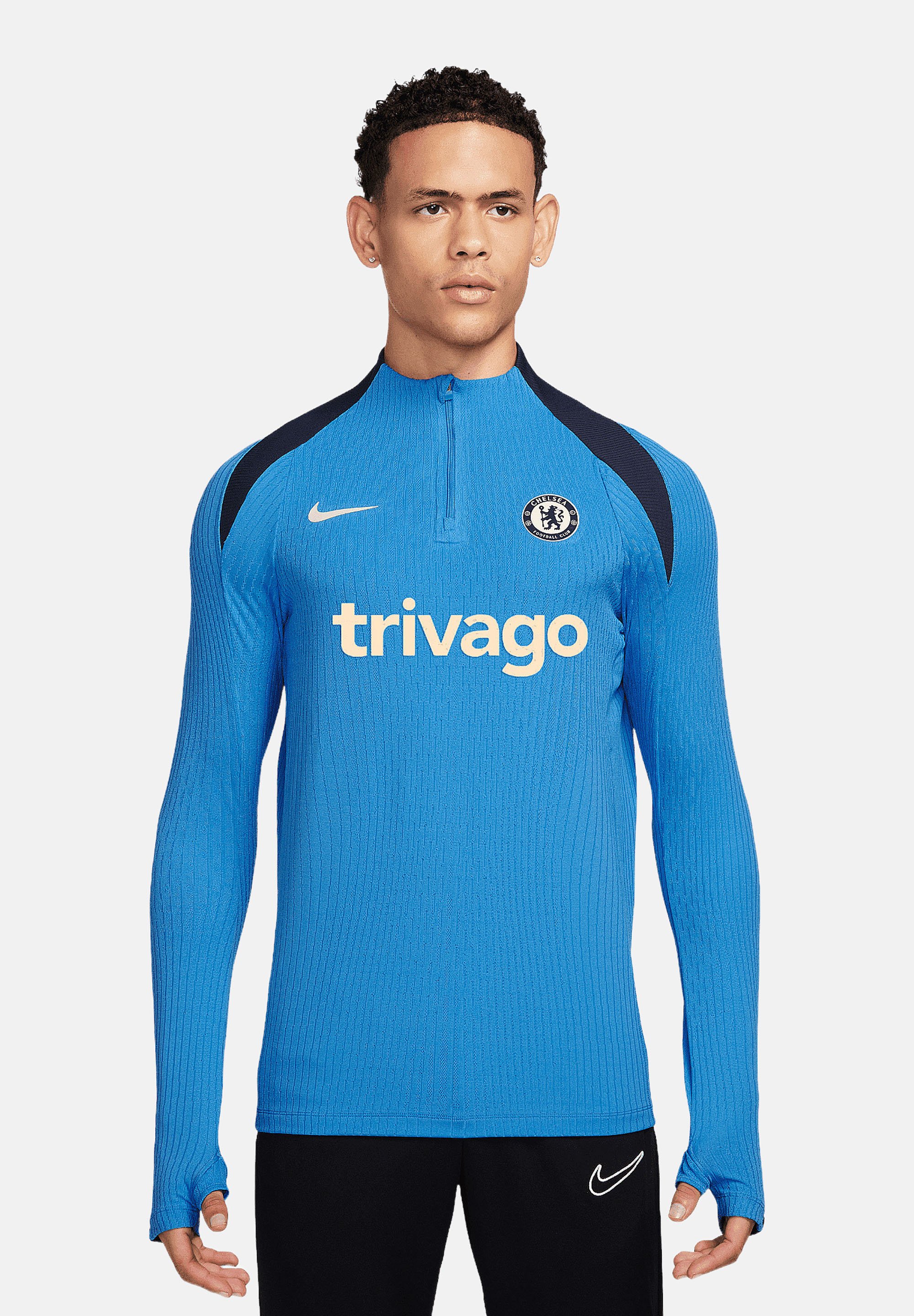 Nike Chelsea Long Sleeve Top Nike Football Dri-FIT Chelsea FC 2025