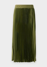 SALMA - Jupe plissée - dark green