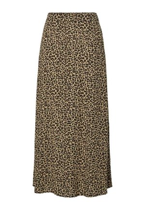 Pieces, JUPES LONGUES - Jupe longue - beige