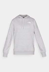 SIMPLE DOME HOODIE - Kapuzenpullover - light grey heather