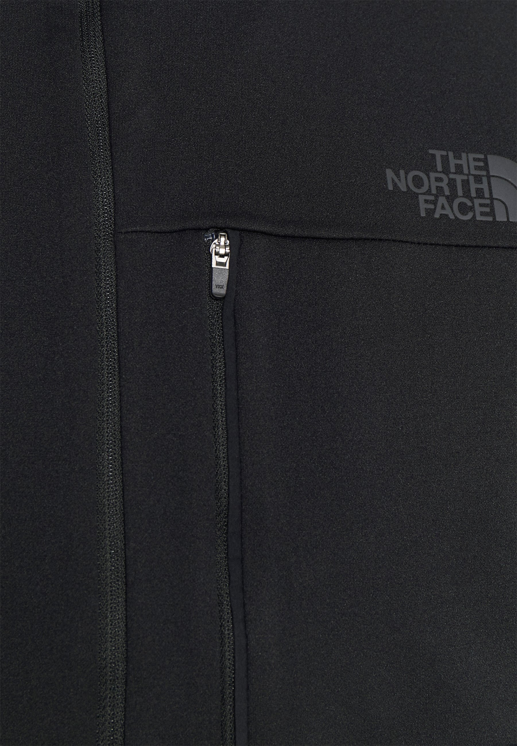 TAGEN ZIP - Fleece jumper - black 