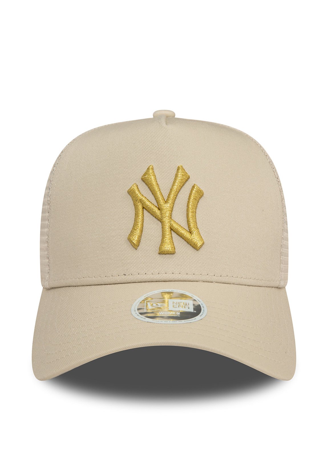 【New Era】★MLB New York Yankees Gold Mini l Ball Cap★ New York Yankees Hat - Gold Casual Classic MLB Strapback Cap
