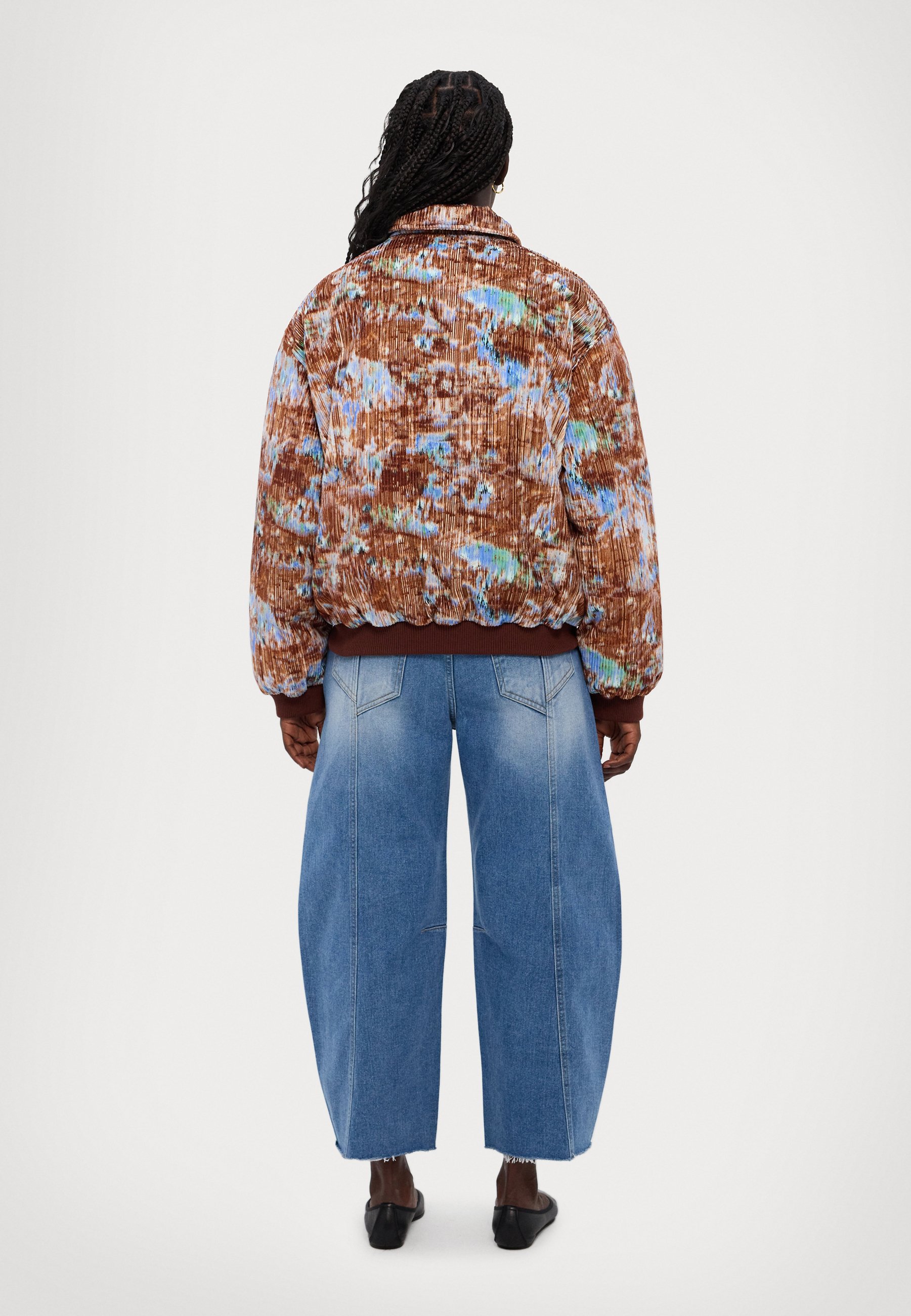 Henrik Vibskov Bomber Jacket - brown/hay field/brown - Zalando.co.uk