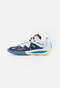 Nike Performance G.T. CUT 3 ASW - Krepšinio batai - white/midnight navy/metallic silver/sail