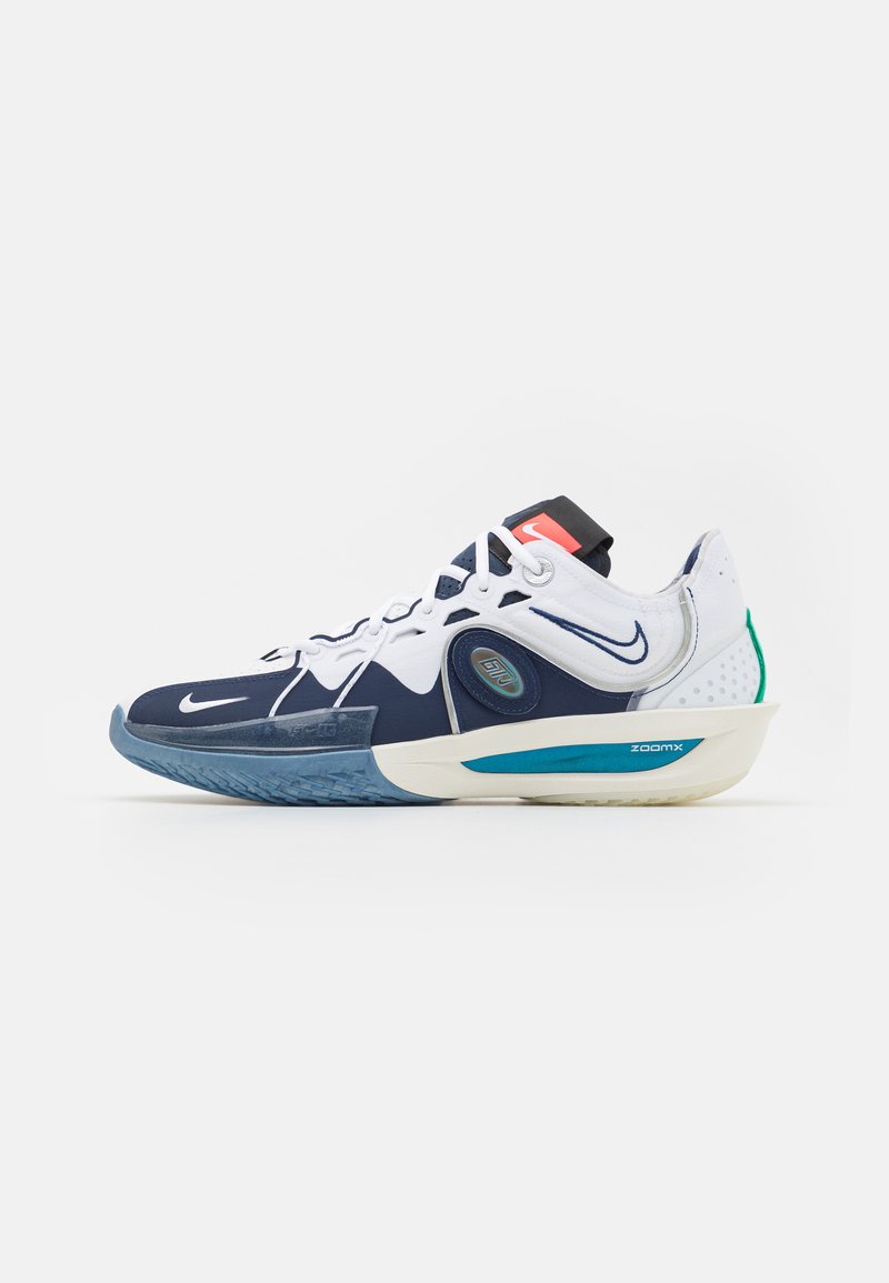 Nike Performance G.T. CUT 3 ASW - Krepšinio batai - white/midnight navy/metallic silver/sail