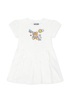 CASUAL MANICA CORTA - Vestito di maglina - ivory