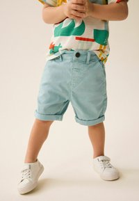 Next REGULAR FIT - Jeansshorts - light blue