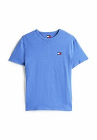 BADGE TEE - Camiseta básica - tempo blue htr melange