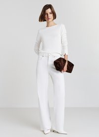 Calliope GIROCOLLO - Maglione - bianco lana