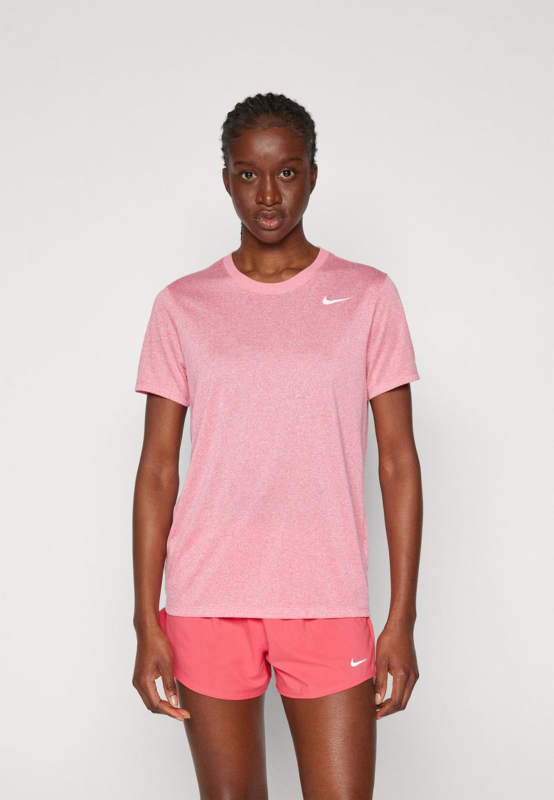 Nike Performance TEE - T-shirt desportiva - aster pink/heather