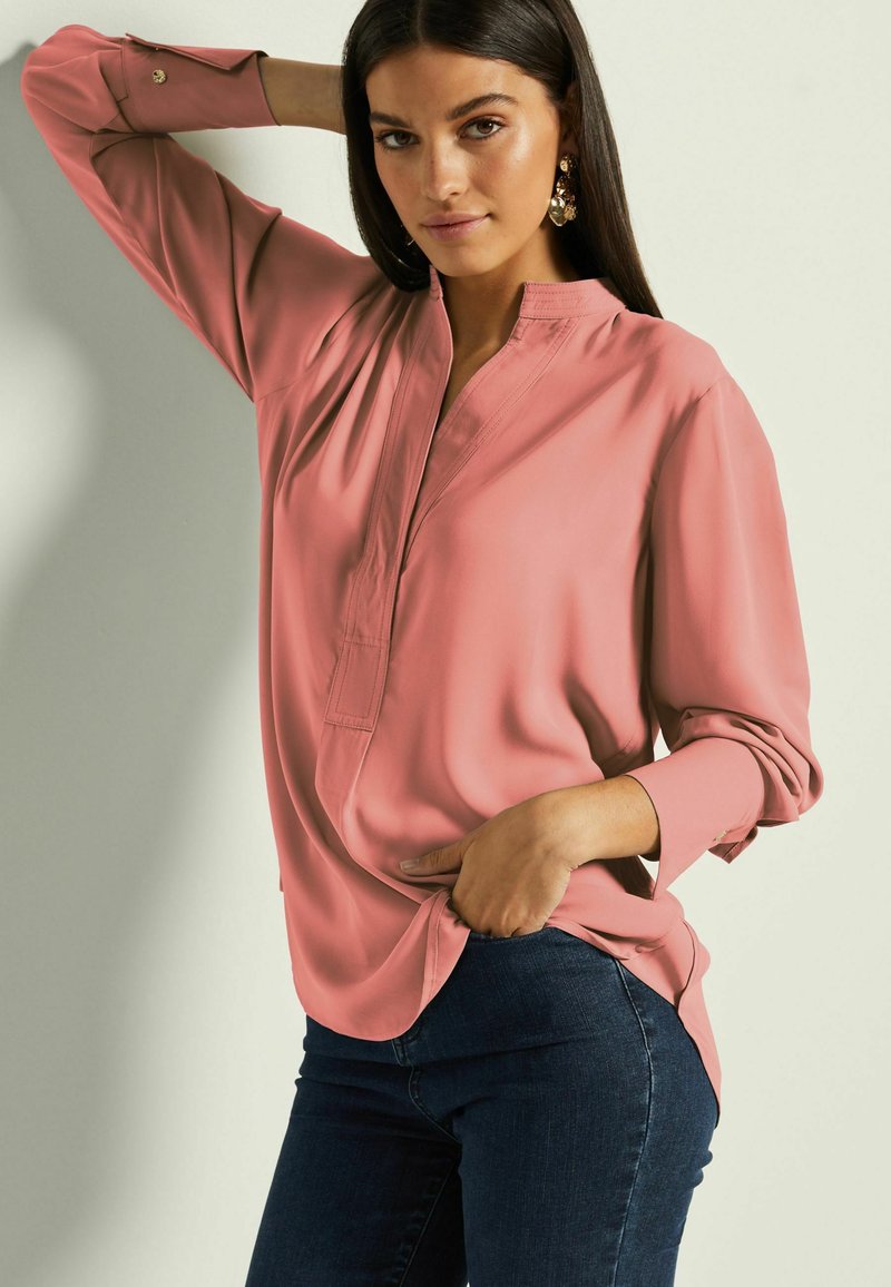 Next LONG SLEEVE OVERHEAD  - Bluse - rose pink