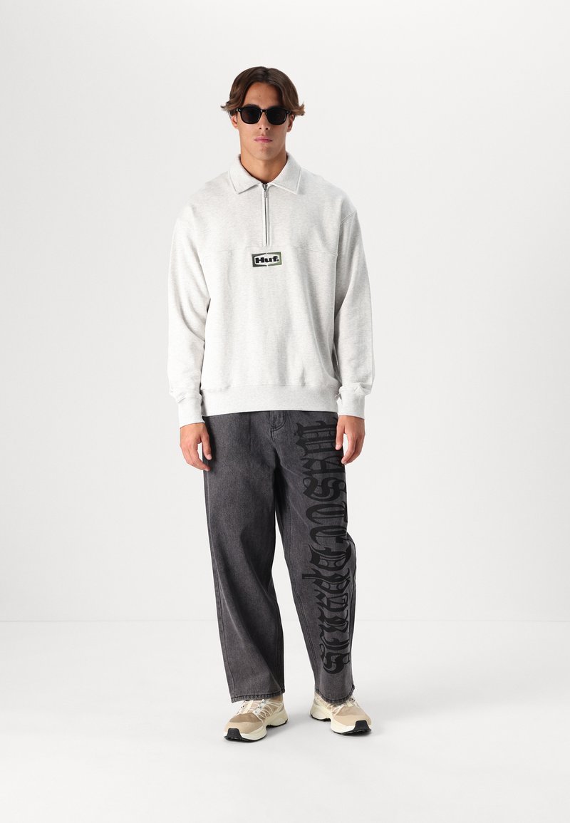 HUF SLATE UNISEX - Felpa - heather grey