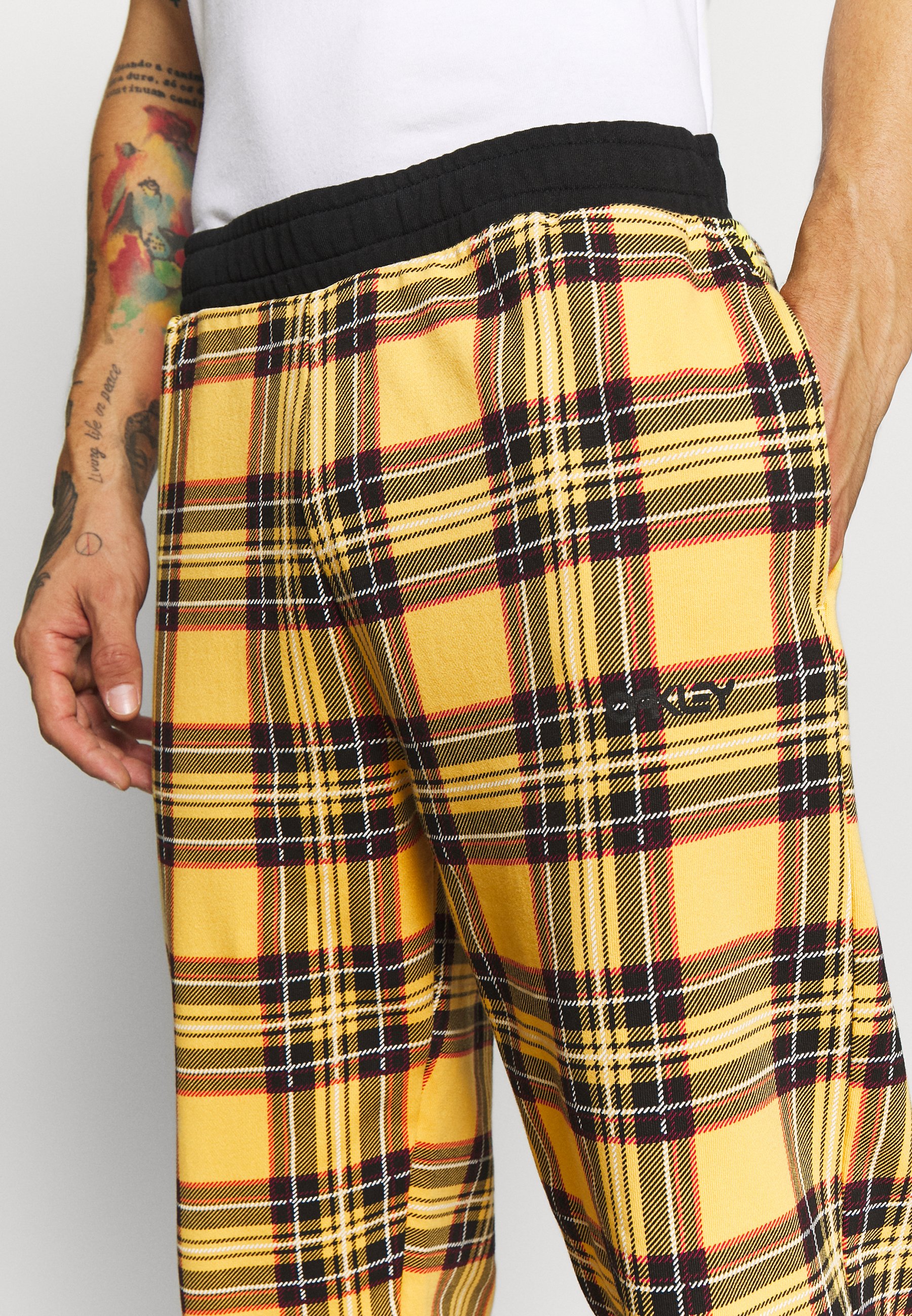 tartan tracksuit bottoms