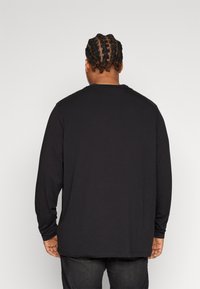 Tommy Hilfiger SLIM FIT TEE - Topper langermet - black